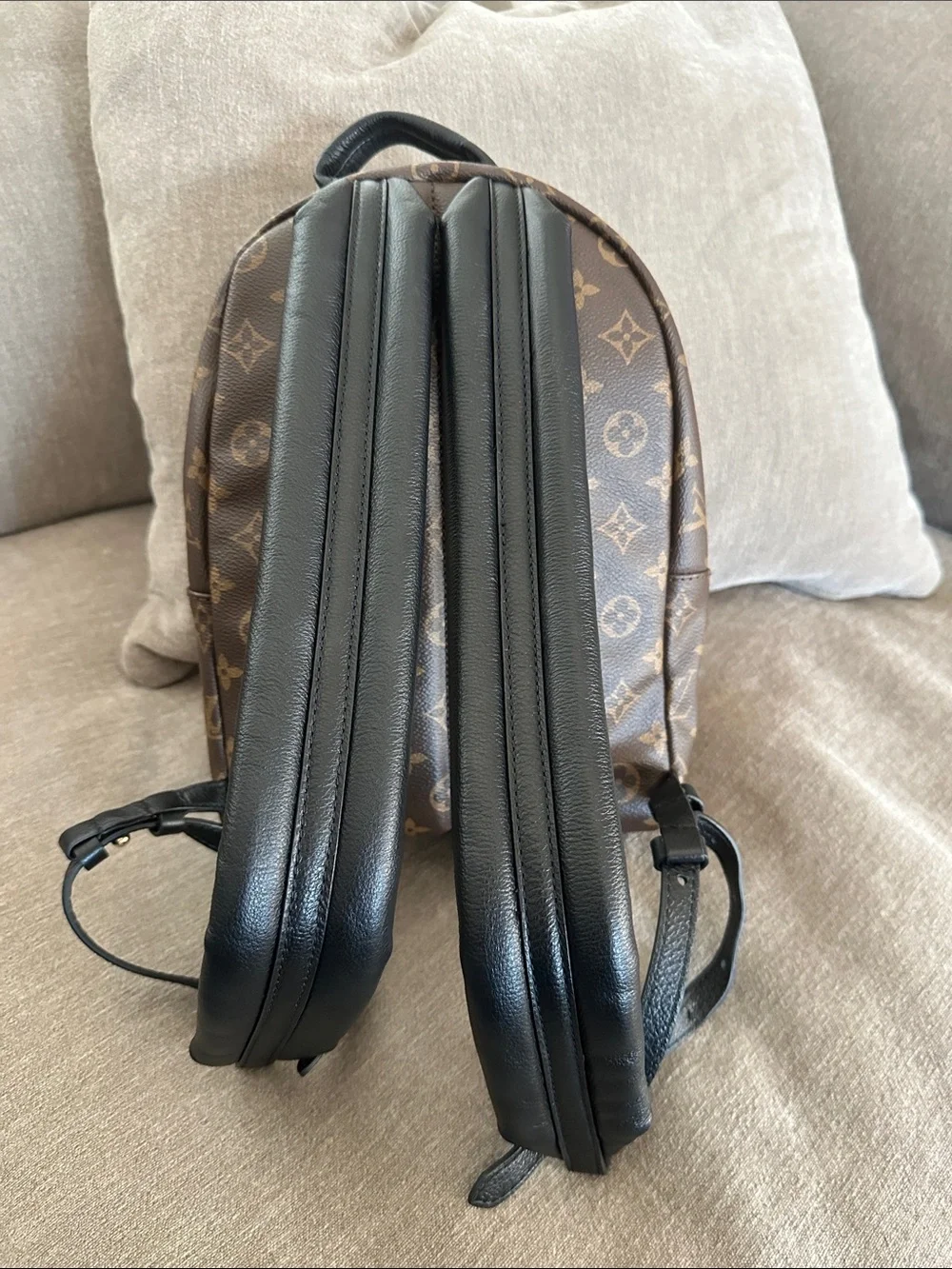 LV Monogram Mini Backpack - Brown and Gold Hardware